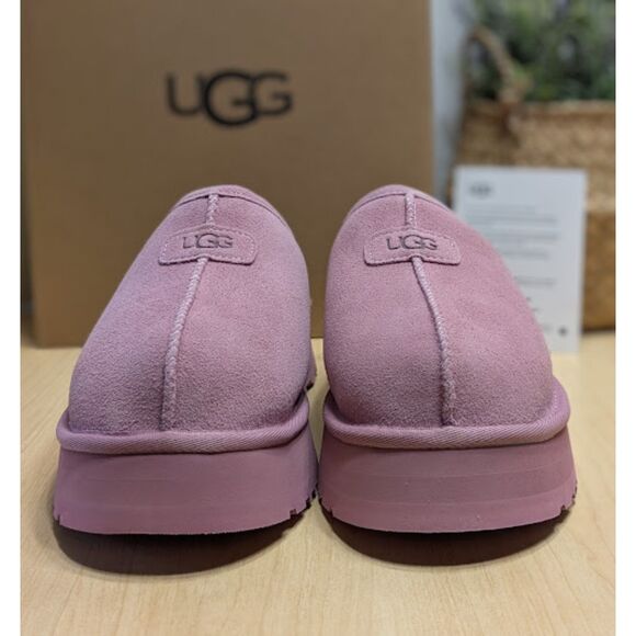 UGG Dusty Orchid Pink Discoquette Platform Suede Slide Slippers Women's 9 NIB - Picture 6 of 13